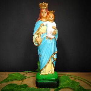 IMAGEM EM GESSO NOSSA SENHORA AUXILIADORA  21CM - PAULISTA