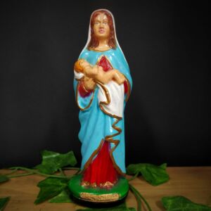 IMAGEM EM GESSO NOSSA SENHORA DO BOM PARTO 20CM - PAULISTA