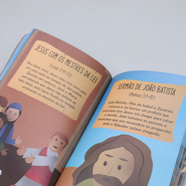 BIBLIA INFANTIL ARCO-ÍRIS ILUSTRADA 128 PÁGINAS - Image 2