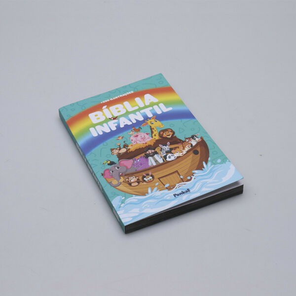 BIBLIA INFANTIL ARCO-ÍRIS ILUSTRADA 128 PÁGINAS - Image 3