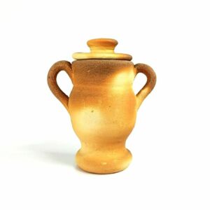 QUARTINHA COM ASA EM CERÂMICA 12CM