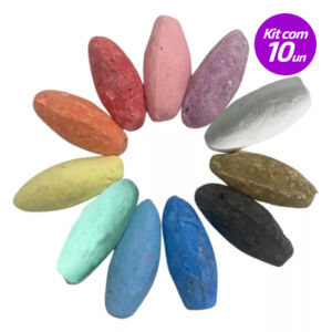 KIT COM 10 PEMBAS COLORIDAS