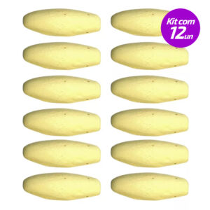 PEMBA AMARELA 20G - KIT COM 12 UNIDADES