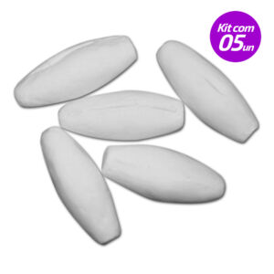 PEMBA BRANCA 20G - KIT COM 05 UNIDADES
