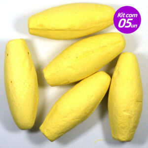 PEMBA AMARELA 20G - KIT COM 05 UNIDADES