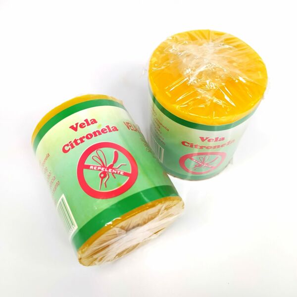 VELA AROMÁTICA E REPELENTE DE CITRONELA 140G - SANTA TEREZINHA