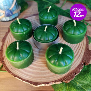KIT 12 VELAS RECHOUD VERDE - SANTA TEREZINHA