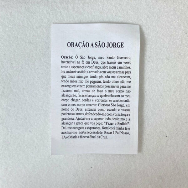 MEDALHA ALUMINIO SÃO JORGE 2CM - UNIDADE - Image 4
