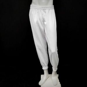 CALÇA SIMPLES BRANCA COM ELÁSTICO UNISSEX - COD005