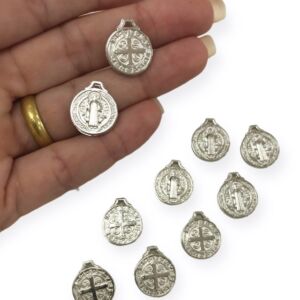 PINGENTE MEDALHA DE SÃO BENTO 15MM (6527) - UNIDADE