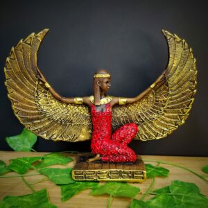 ISIS ENVELHECIDA COM VERMELHO 23CM