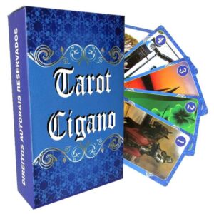 TAROT CIGANO 36 CARTAS E MANUAL EXPLICATIVO