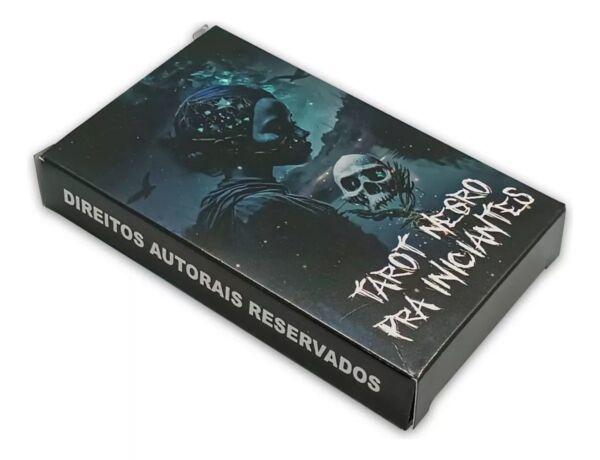 TAROT NEGRO PARA INICIANTES 22 CARTAS EXPLICATIVAS - Imagem 3