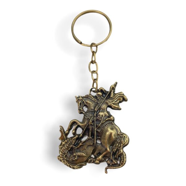CHAVEIRO EM METAL DE SÃO JORGE