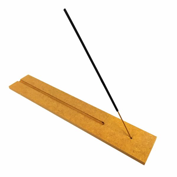 PORTA INCENSO DE MADEIRA QUADRADO 28CM - Image 2