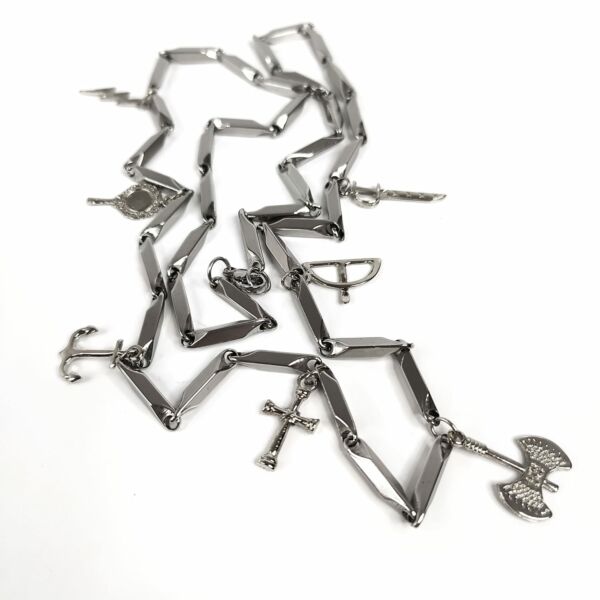 GUIA DE AÇO COM 7 PINGENTES - Imagem 2