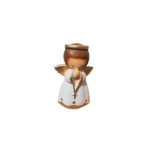 IMAGEM EM GESSO ANJINHO DA GUARDA PARA LEMBRANCINHA 8CM