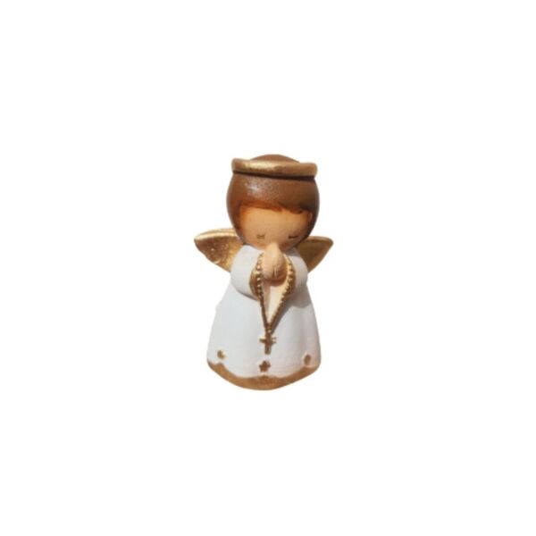 IMAGEM EM GESSO ANJINHO DA GUARDA PARA LEMBRANCINHA 8CM