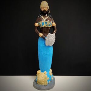 IMAGEM EM GESSO ORIXÁ IEMANJÁ 62CM