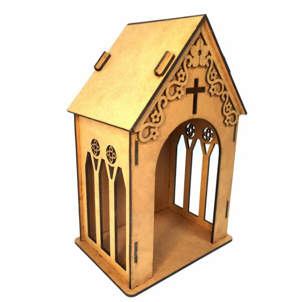 CAPELINHA EM MDF 36CM