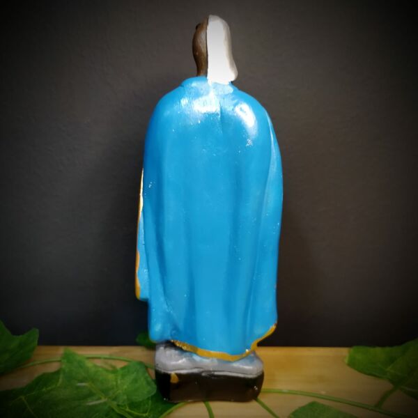 IMAGEM EM GESSO OGUM XOROQUE 21CM - Image 3