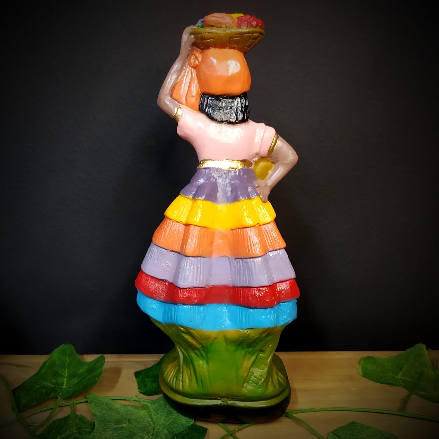 IMAGEM GESSO BAIANA SETE SAIAS 25CM - Imagem 3