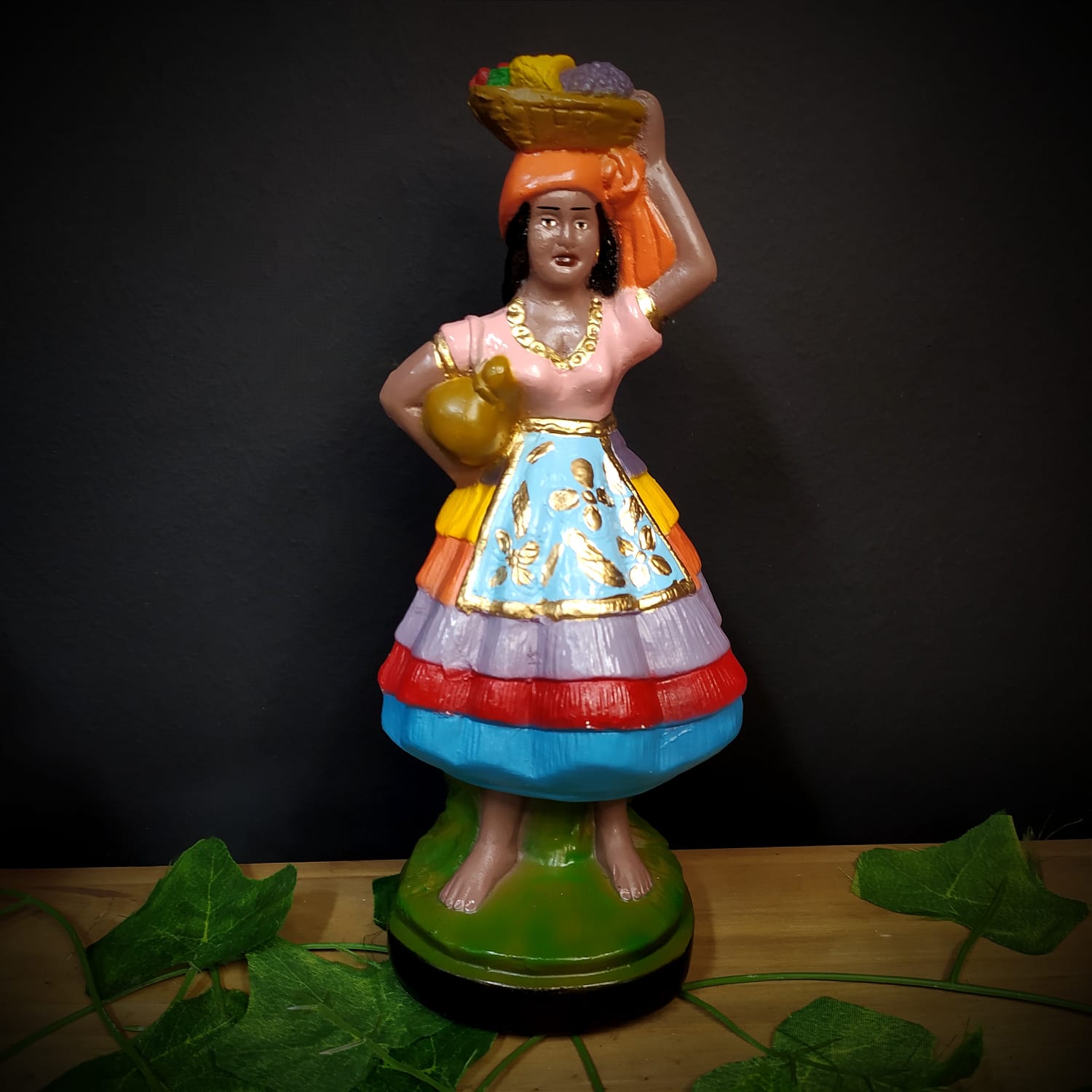 IMAGEM GESSO BAIANA SETE SAIAS 25CM