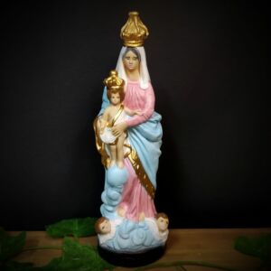 IMAGEM EM GESSO SANTA VITÓRIA 25CM