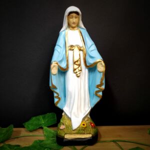 IMAGEM EM GESSO NOSSA SENHORA DAS GRAÇAS 23CM