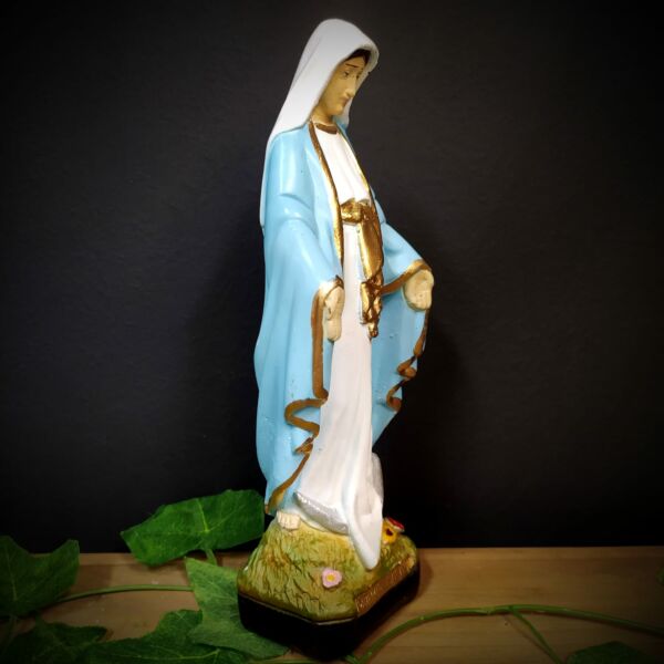 IMAGEM EM GESSO NOSSA SENHORA DAS GRAÇAS 23CM - Image 2