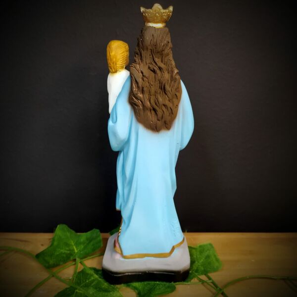 IMAGEM EM GESSO NOSSA SENHORA DA GUIA 23CM - Image 3