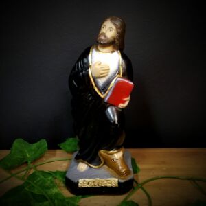IMAGEM EM GESSO SÃO LUCAS 19CM