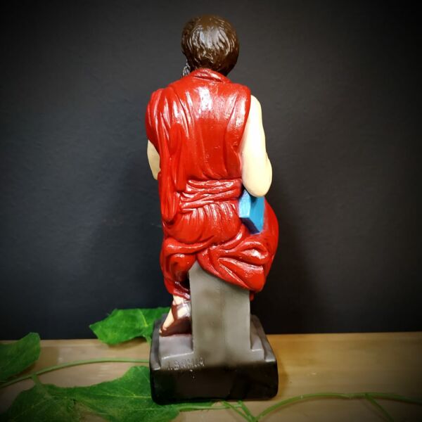 IMAGEM EM GESSO MOISES 21CM - Imagem 3