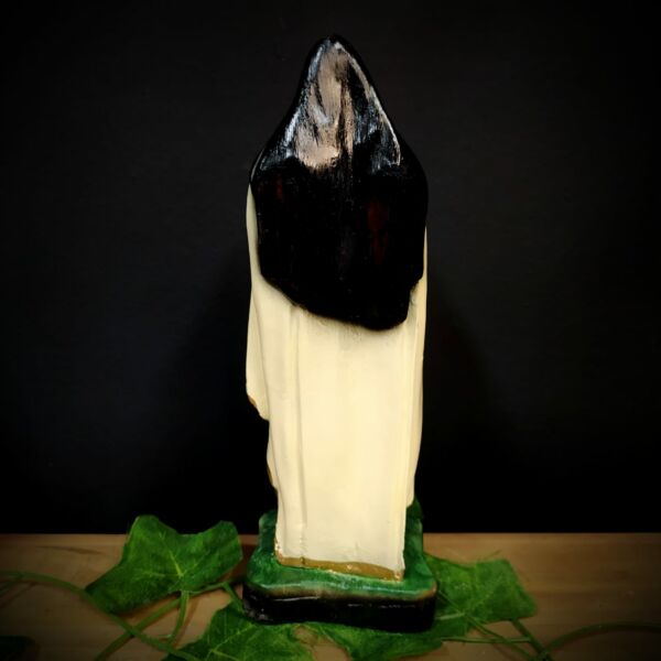 IMAGEM EM GESSO SANTA EDWIRGES 23CM - Image 3