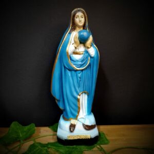IMAGEM EM GESSO NOSSA SENHORA DAS MISSÕES 24CM