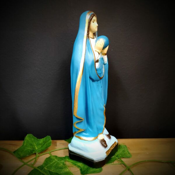 IMAGEM EM GESSO NOSSA SENHORA DAS MISSÕES 24CM - Imagem 2