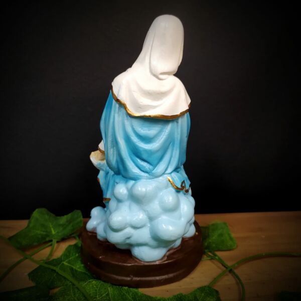 IMAGEM EM GESSO NOSSA SENHORA DA DIVINA PROVIDÊNCIA 20CM - Image 2