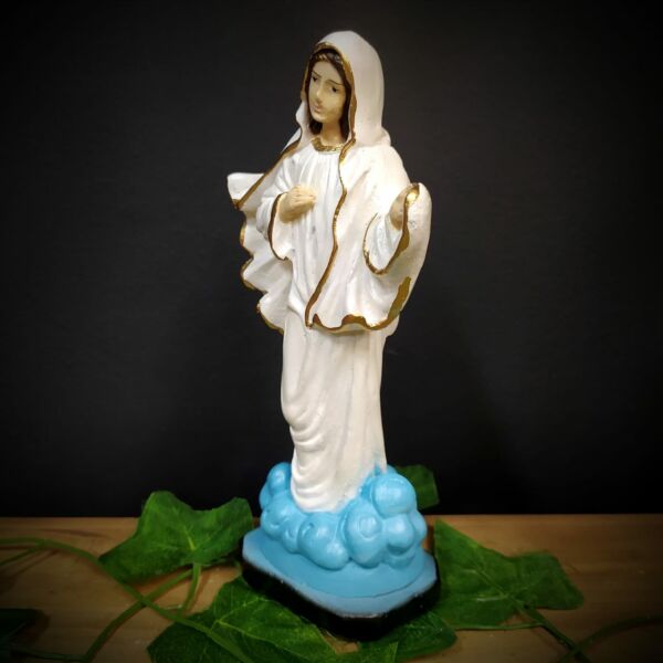 IMAGEM EM GESSO NOSSA SENHORA DA PAZ 21CM - Image 2