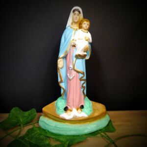 IMAGEM EM GESSO NOSSA SENHORA DOS NAVEGANTES 20CM