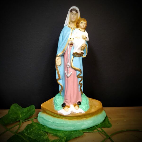 IMAGEM EM GESSO NOSSA SENHORA DOS NAVEGANTES 20CM