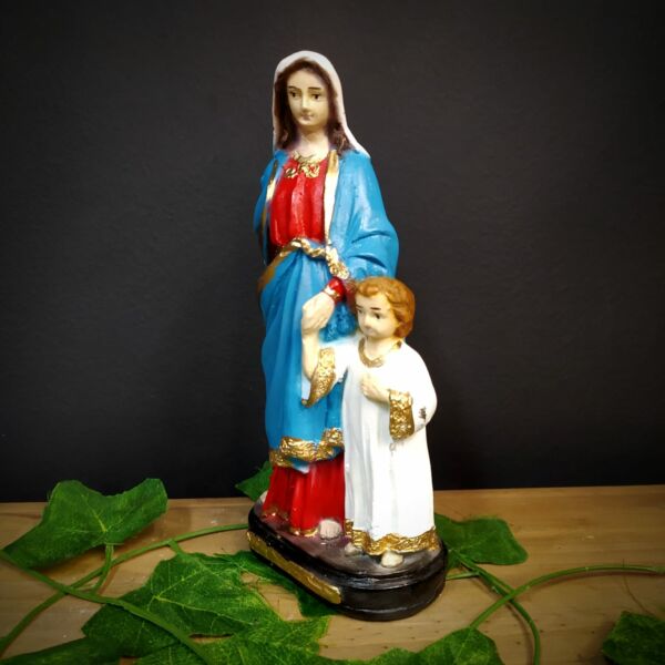 IMAGEM EM GESSO MARIA PASSA NA FRENTE 20CM - Image 2