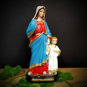 IMAGEM EM GESSO MARIA PASSA NA FRENTE 20CM