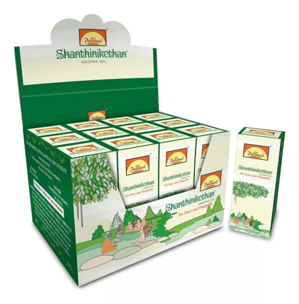 ESSÊNCIA AROMÁRICA COM ÓLEO DE SHANTHINIKETHAN 10ML - PARIMAL