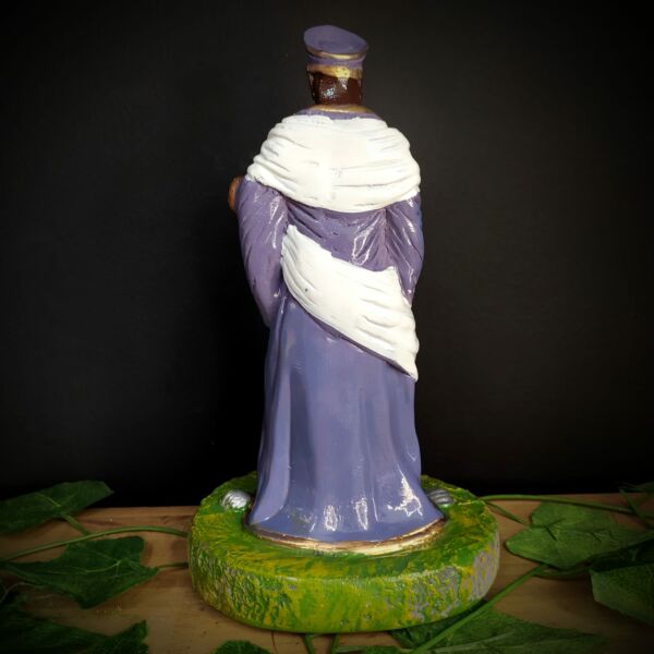 IMAGEM EM GESSO ORIXÁ NANÃ 23CM - Imagem 3