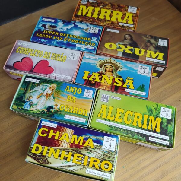 INCENSO DEFUMADOR NATUREZA ESPIRITUAL BOX 20 UNIDADES