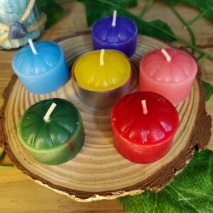 VELA RECHOUD COLORIDA AROMATIZADA PACOTE COM 6 UNIDADES - SANTA TEREZINHA
