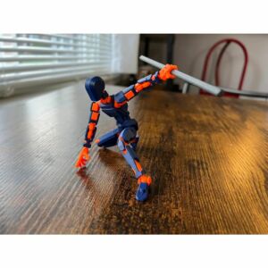 BONECO LUCKY DUMMY MONTÁVEL ARTICULADO 13 NOVA VERSÃO ATUALIZADO