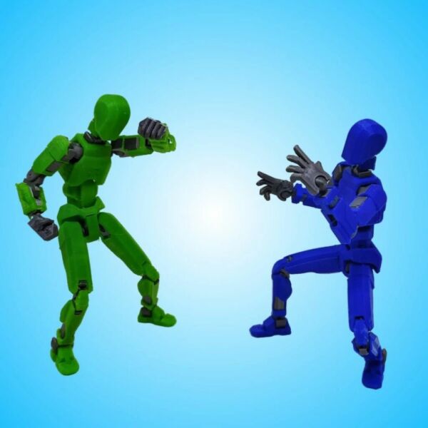 BONECO LUCKY DUMMY MONTÁVEL ARTICULADO 13 NOVA VERSÃO ATUALIZADO - Imagem 4