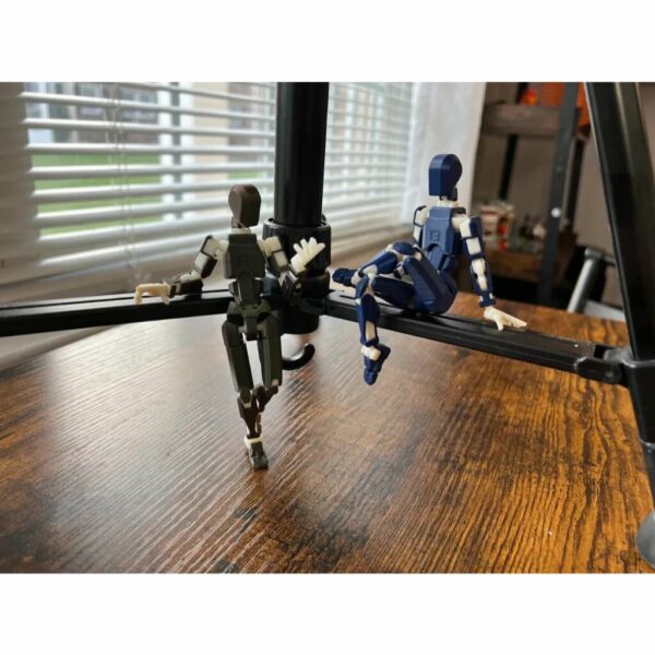 BONECO LUCKY DUMMY MONTÁVEL ARTICULADO 13 NOVA VERSÃO ATUALIZADO - Imagem 3
