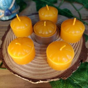 VELA RECHOUD LARANJA COM AROMA DE FLOR DE LARANJEIRA PACOTE COM 6 UNIDADES - SANTA TEREZINHA